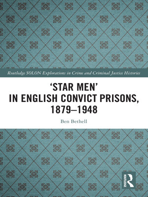 cover image of 'Star Men' in English Convict Prisons, 1879-1948